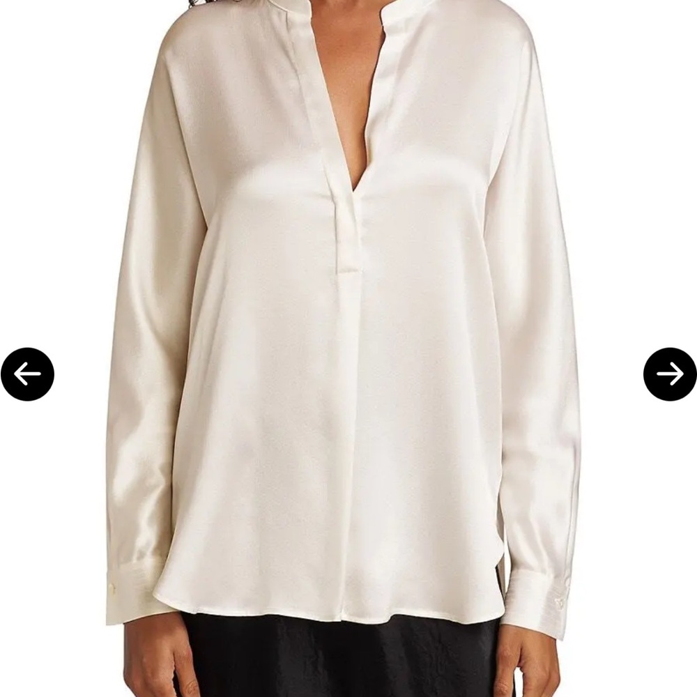Vince Silk Blouse - Picture 1 of 5